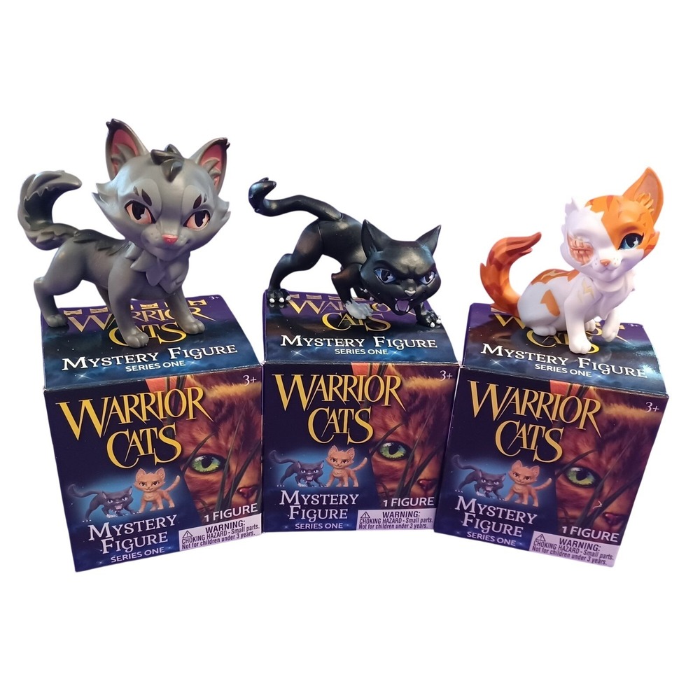 Warrior Cats Series 1 Heroes vs Villains SCOURGE GRAYSTRIPE BRIGHTHEART Figure